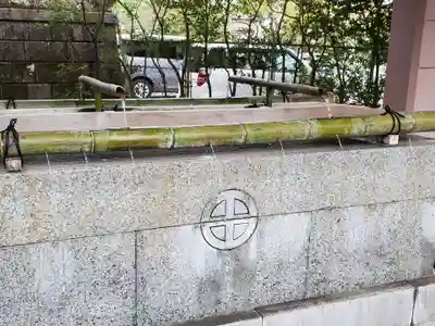 照國神社の手水舎