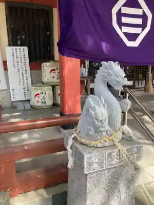 稲爪神社の狛犬