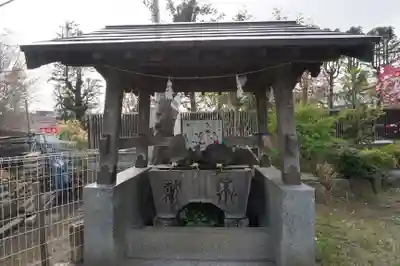 鳩ヶ谷氷川神社の手水舎