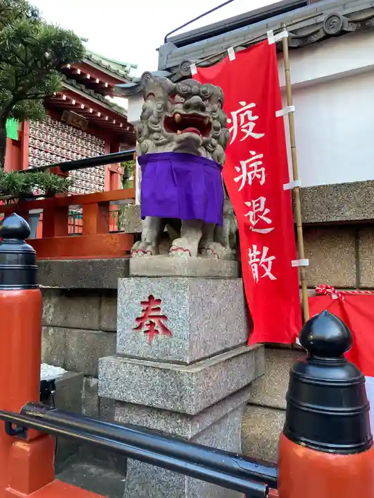 摩利支天 徳大寺の狛犬