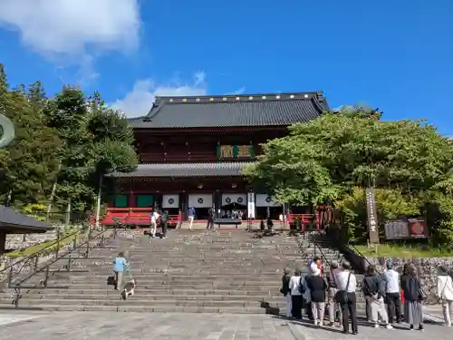 日光山輪王寺三仏堂の本殿・本堂