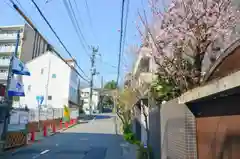 白山神社の周辺