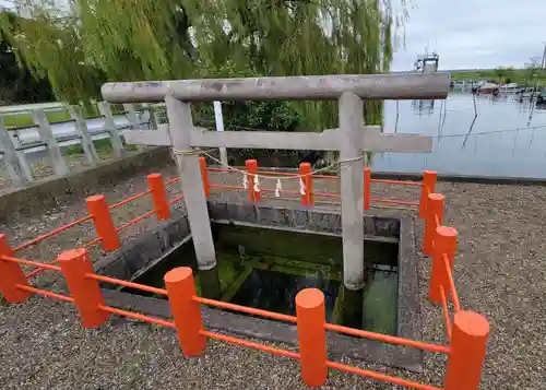 息栖神社の鳥居