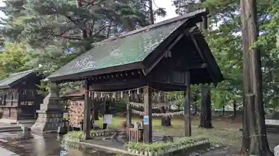 富良野神社の手水舎