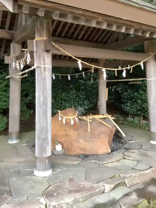 若宮八幡社(力長町)の手水舎