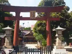 蒲田八幡神社の鳥居