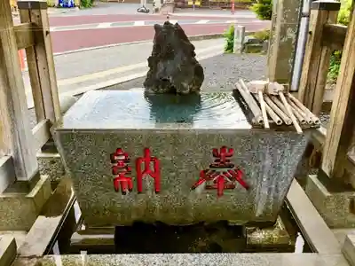 日枝神社の手水舎