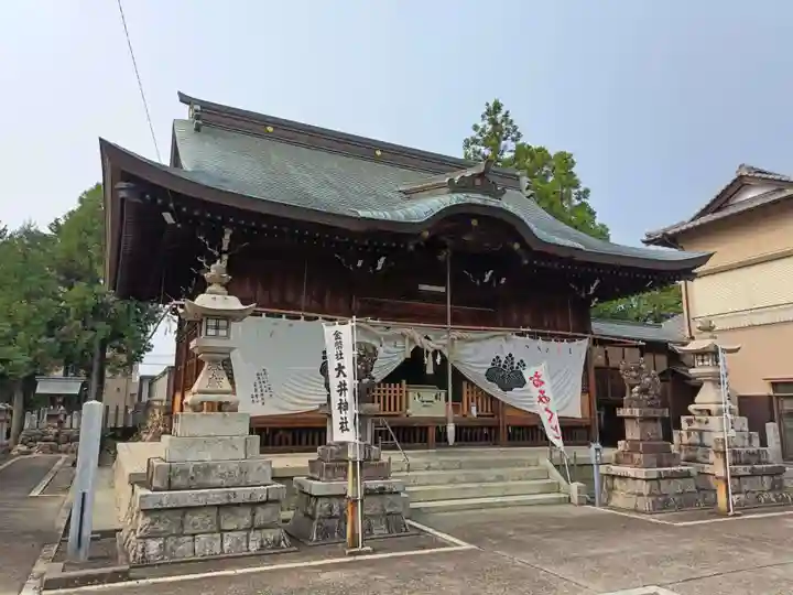 大井神社の本殿・本堂