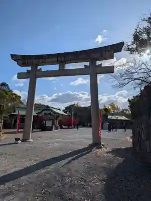 豊國神社の鳥居