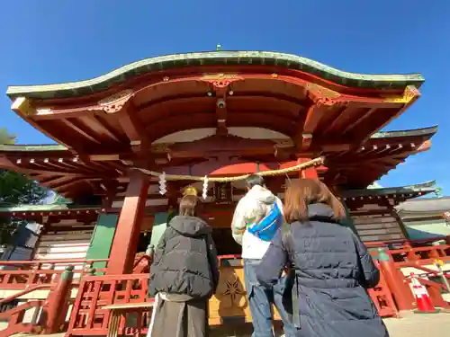 亀戸天神社の本殿・本堂