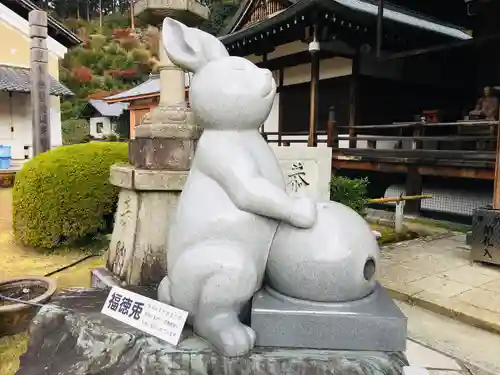 三室戸寺の狛犬