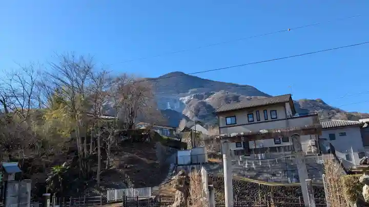 武甲山御嶽神社の景色
