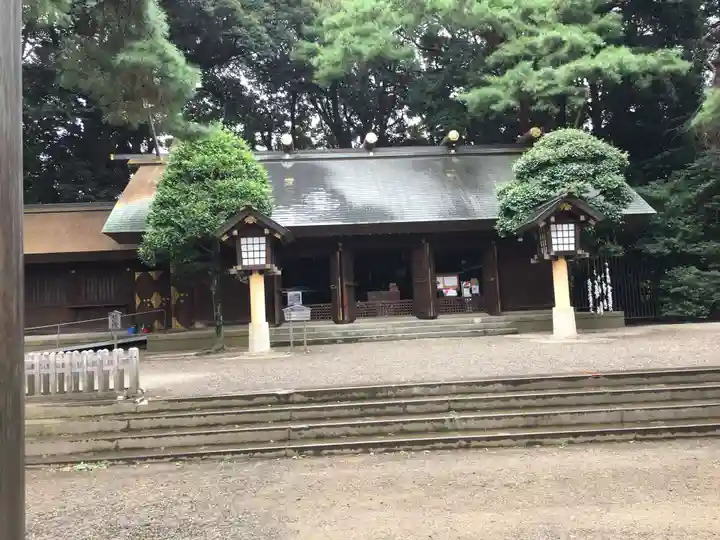埼玉縣護國神社の本殿・本堂
