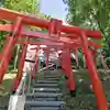 清田稲荷神社の鳥居