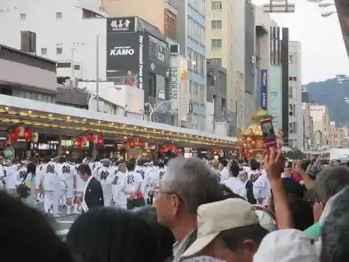 八坂神社御旅所のお祭り