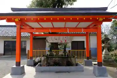 多治速比売神社の手水舎