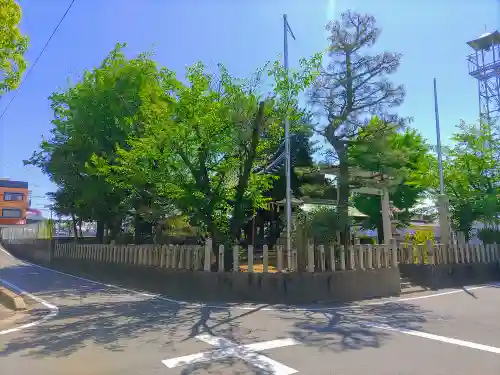 神明社（西枇杷島宮前）の自然