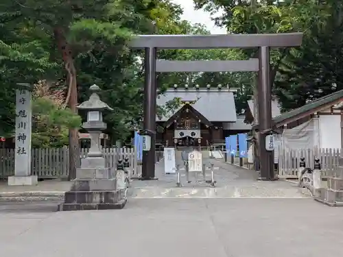 旭川神社の鳥居