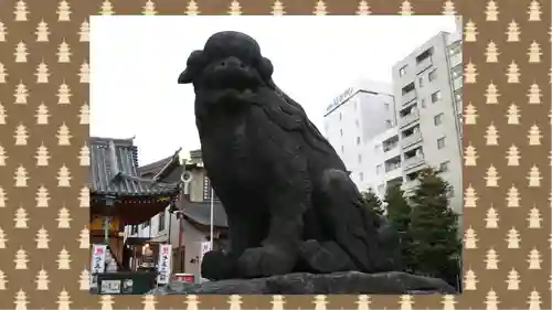浅草神社の狛犬
