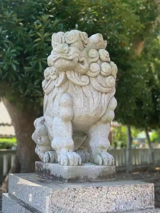 玉前神社の狛犬