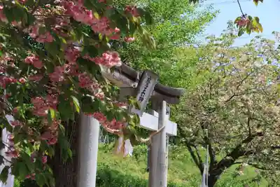 大六天麻王神社の鳥居