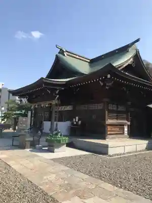 岡田神社の本殿・本堂