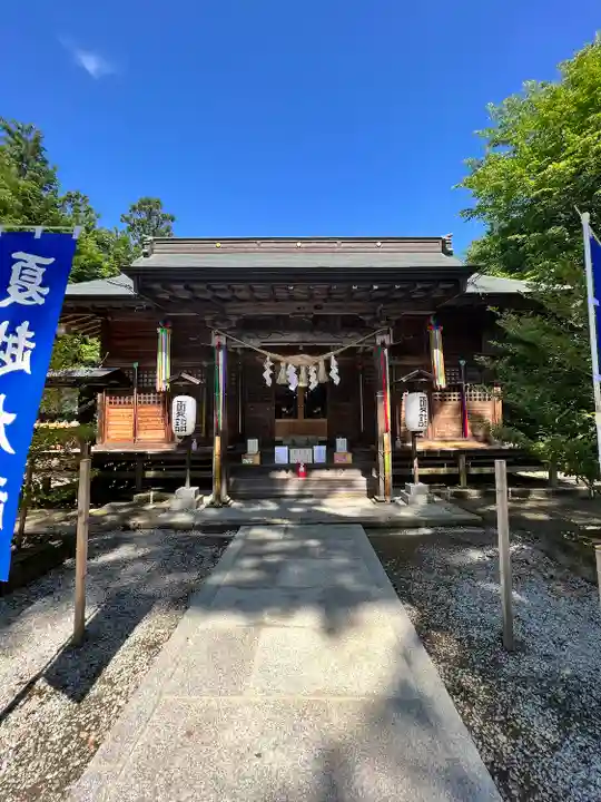 滑川神社 - 仕事と子どもの守り神(福島県)