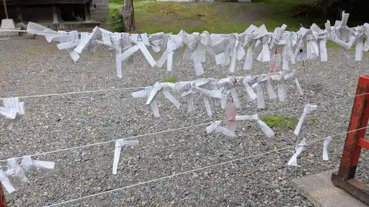 新得神社のおみくじ