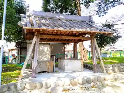 朝熊社の手水舎