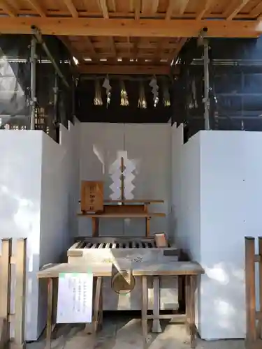 代々木八幡宮の本殿・本堂