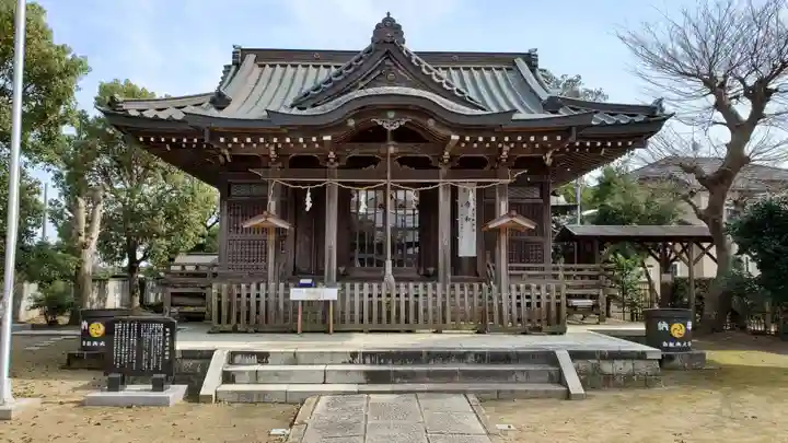 八幡神社の本殿・本堂
