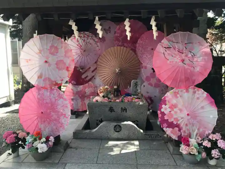 札幌諏訪神社の手水舎