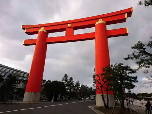 平安神宮の鳥居