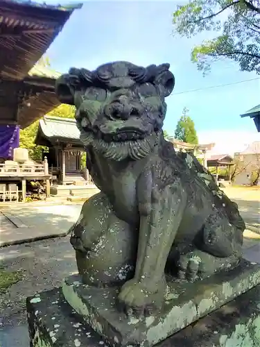 下庄八幡神社の狛犬