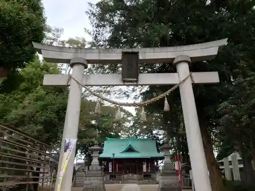 (下館)羽黒神社の鳥居