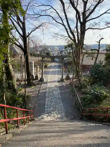 日吉神社の景色