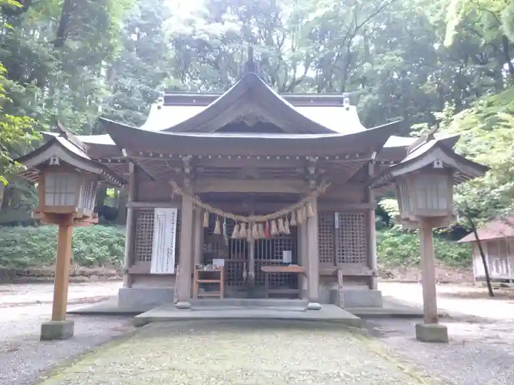 落立神社の本殿・本堂