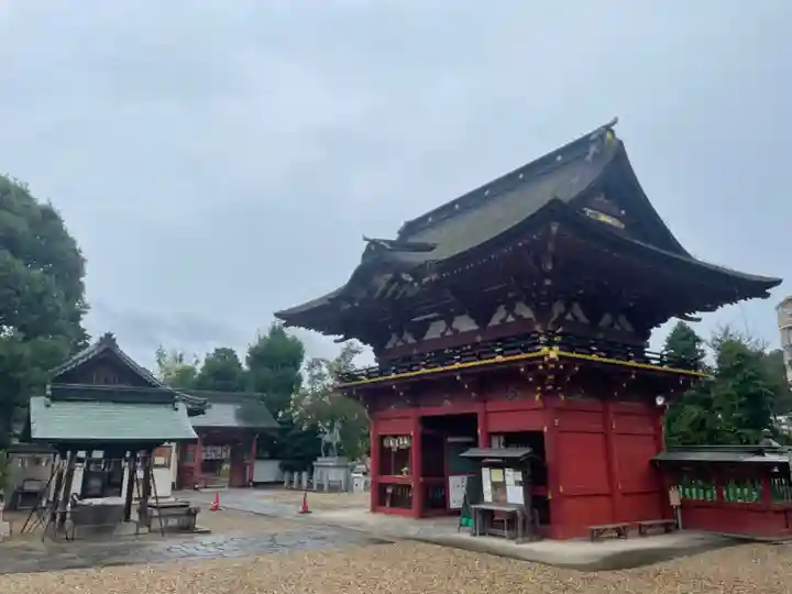 伊賀八幡宮の山門・神門