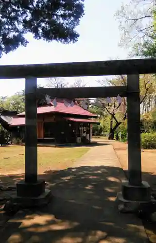 浅間神社の鳥居