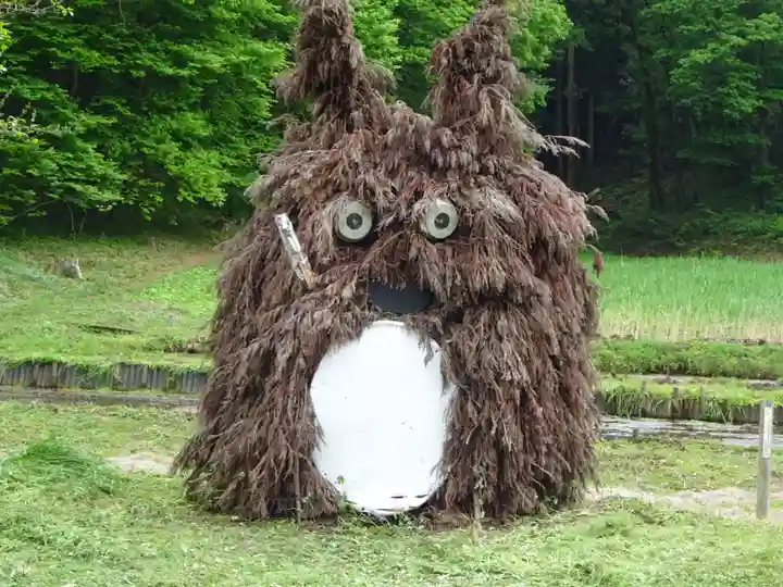 糀谷八幡宮の像