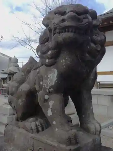 田中神社の狛犬