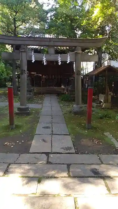 赤坂氷川神社の鳥居
