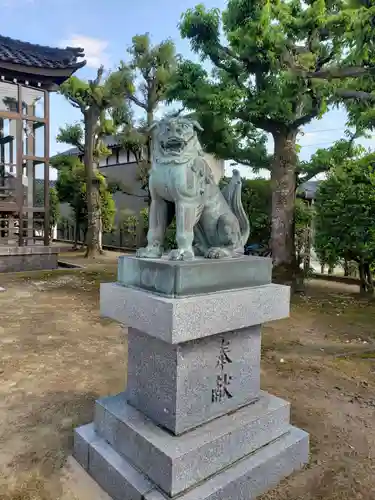 日宮社の狛犬