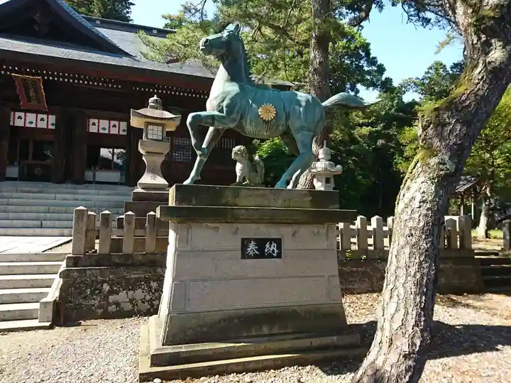 菅生石部神社の狛犬