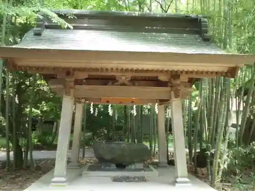 志賀理和氣神社の手水