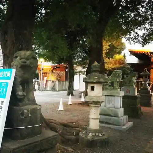 町田天満宮の狛犬