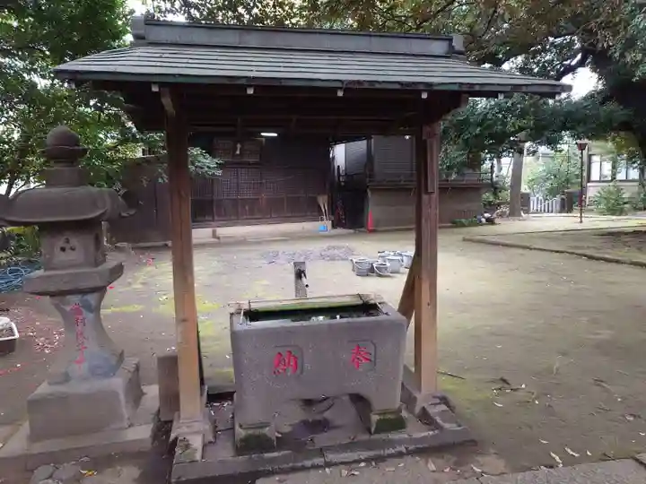 長崎神社の手水舎