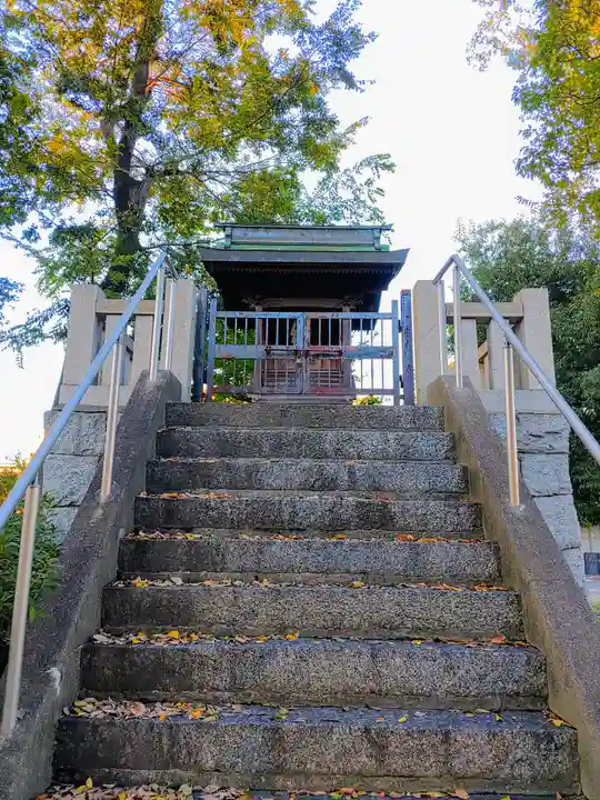 八幡社の本殿・本堂