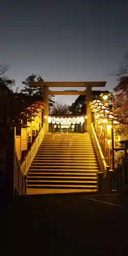 伊勢山皇大神宮の鳥居