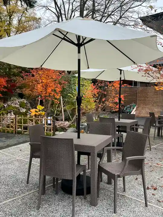 旭川神社の庭園